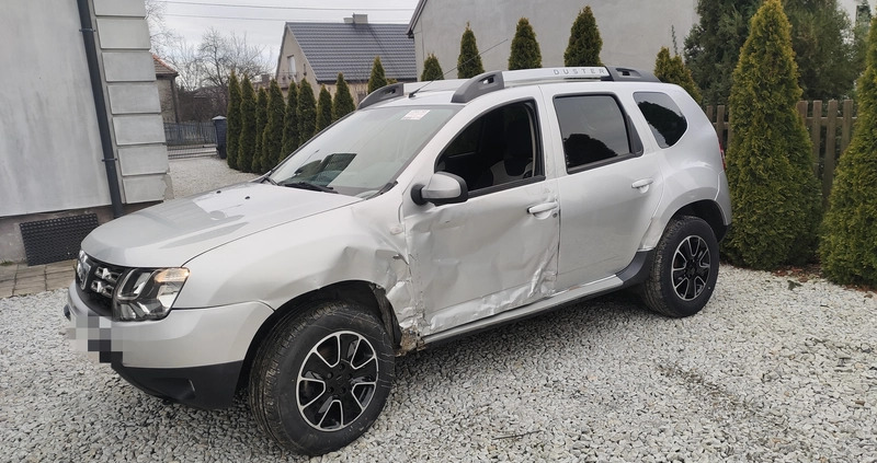 Dacia Duster cena 22900 przebieg: 76246, rok produkcji 2017 z Wieruszów małe 121